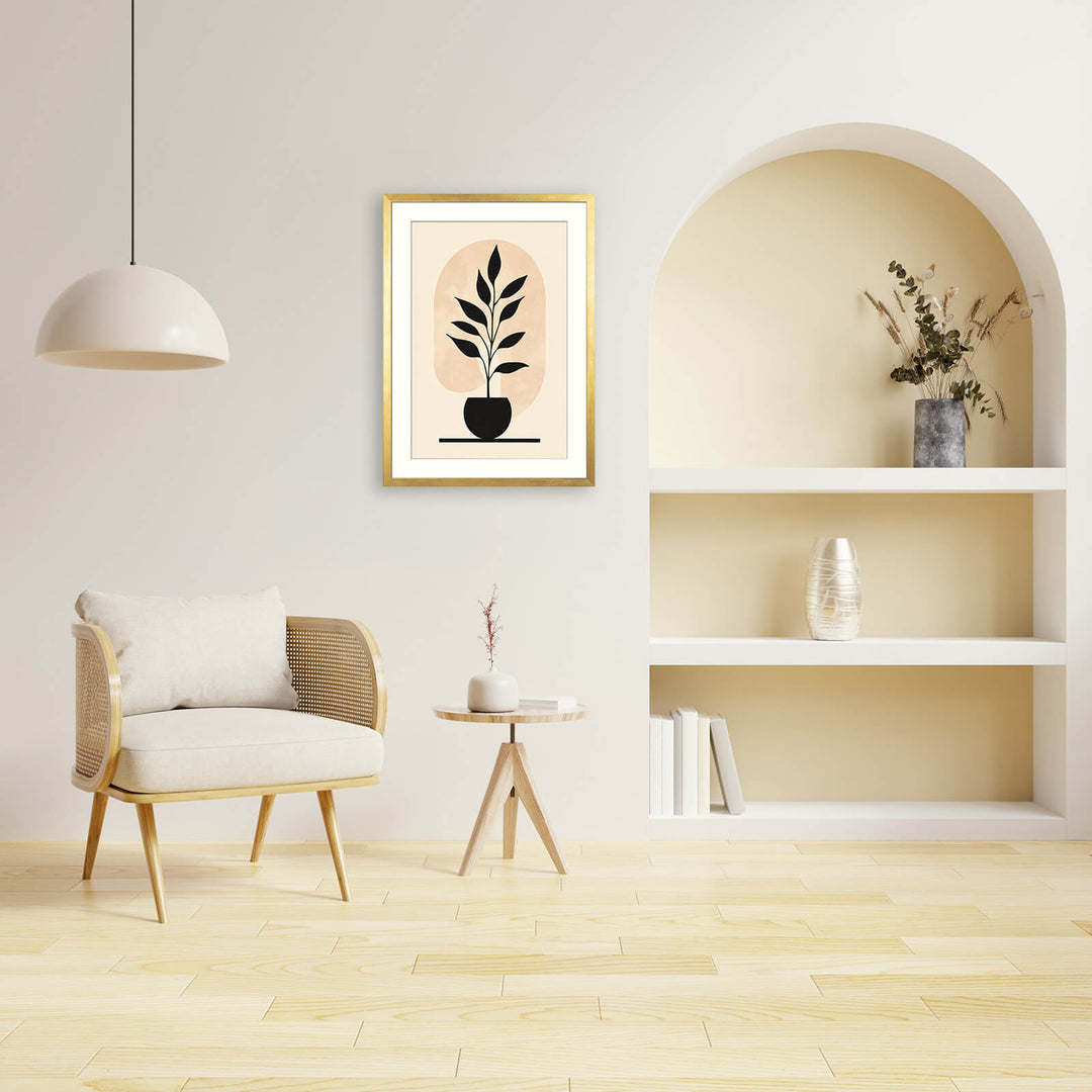 Minimalist Plant Wall Art