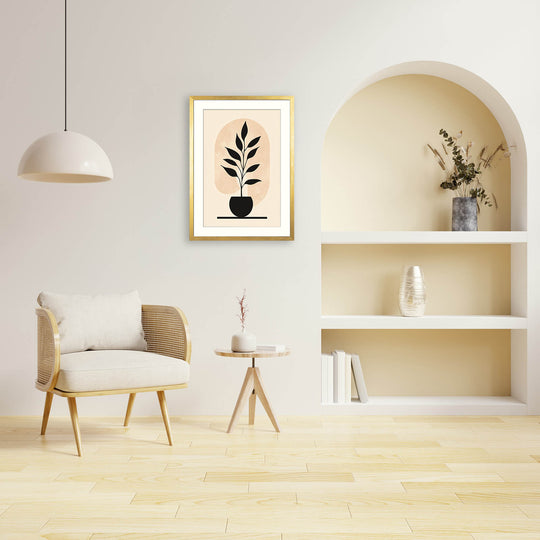 Minimalist Plant Wall Art