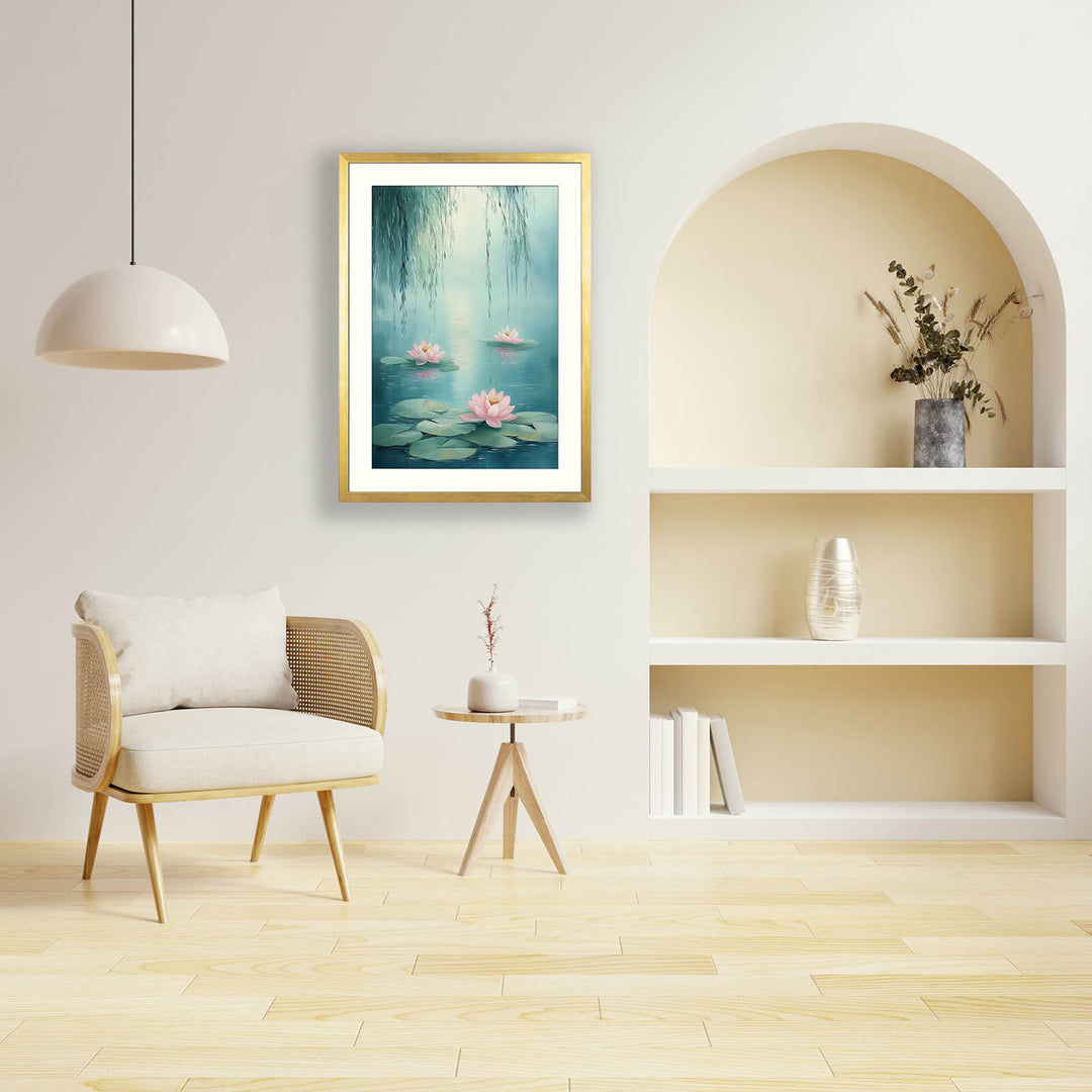 Japanese Water Lily Print