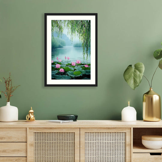 Botanical Water Lily Art