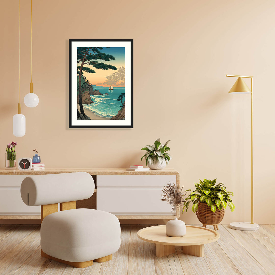 Sunset Coastal Pines