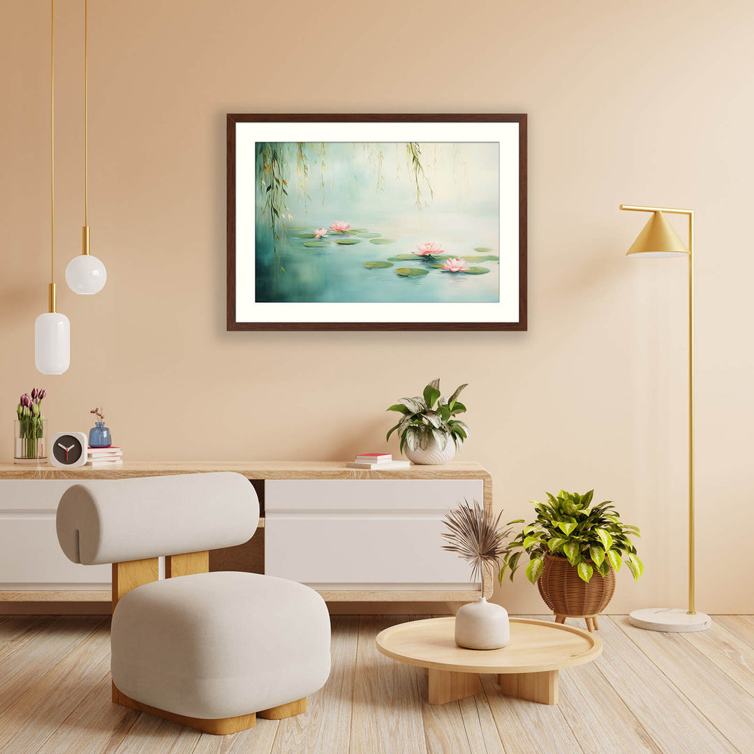 Japanese Water Lily Print