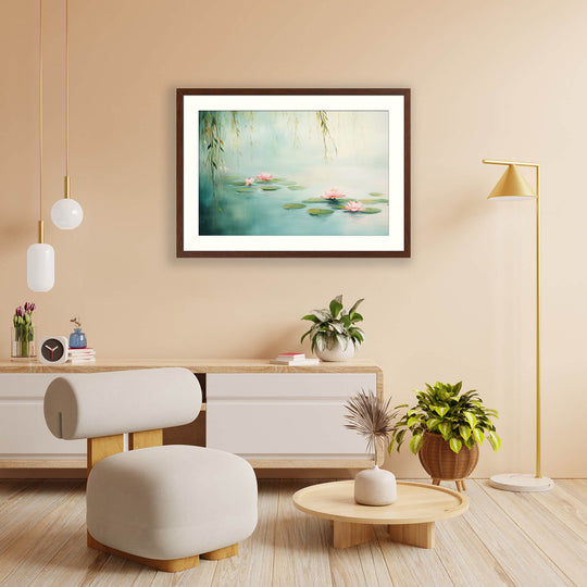 Japanese Water Lily Print