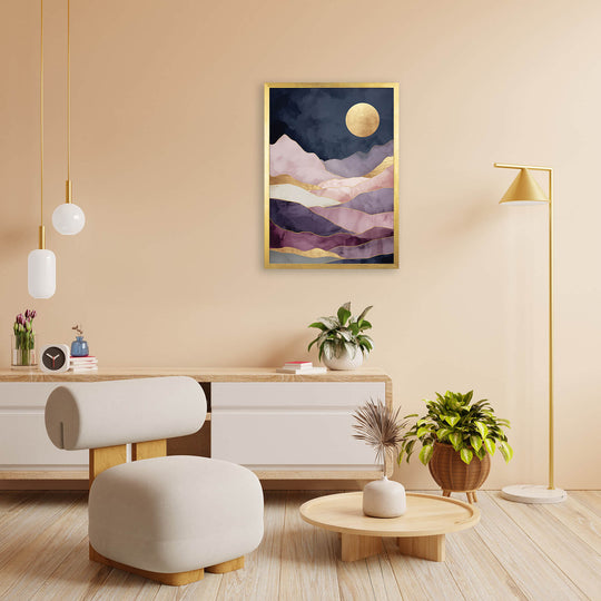 Moon Over Hills