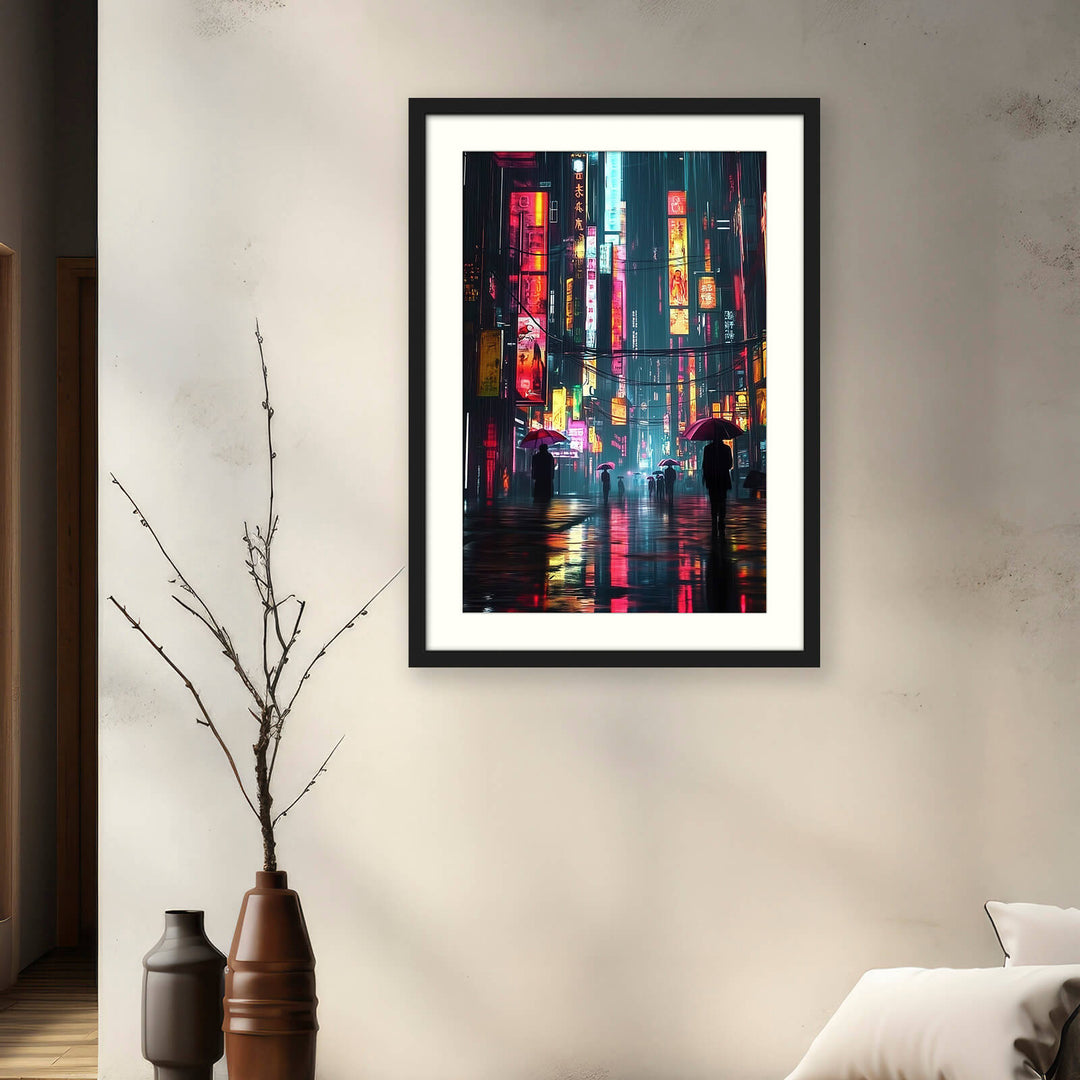 Futuristic Neo Tokyo Cityscape