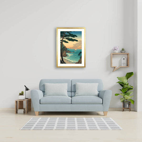 Sunset Coastal Pines