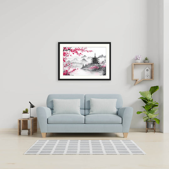 Cherry Blossom Pagoda