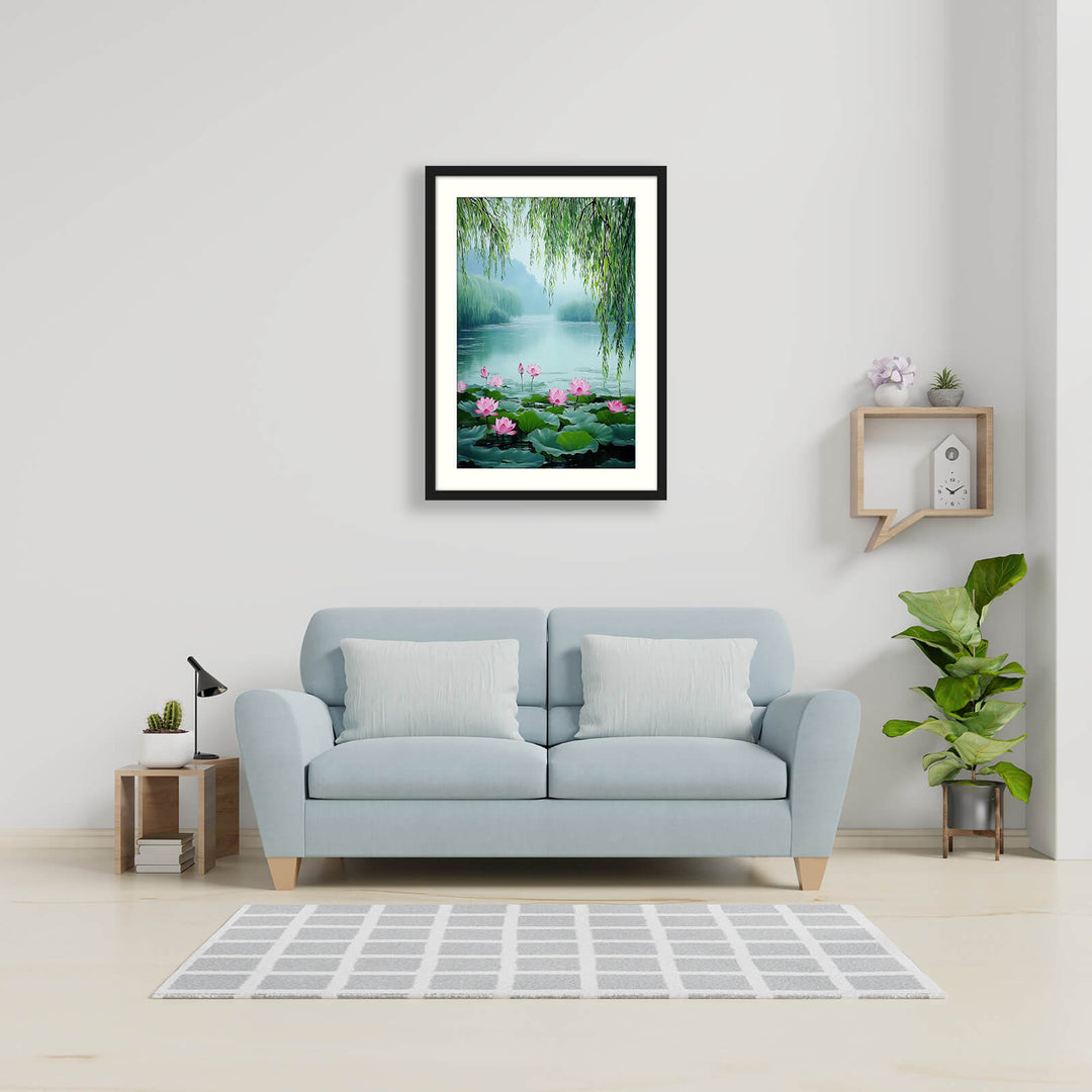 Botanical Water Lily Art
