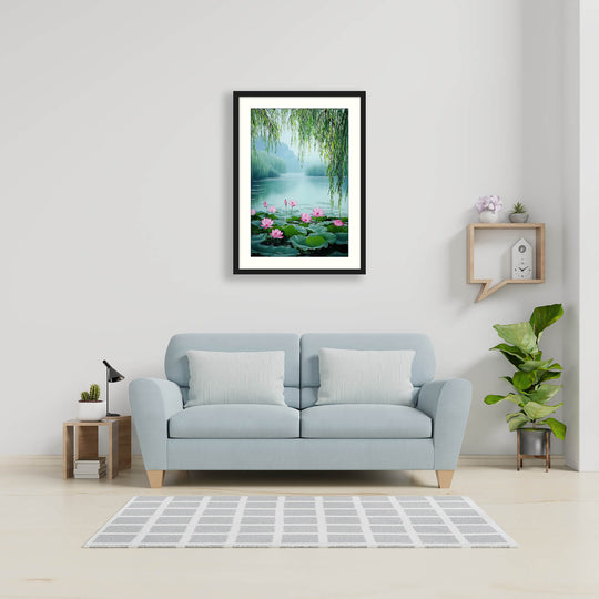Botanical Water Lily Art