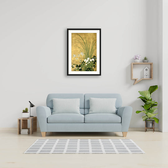 Japanese Chrysanthemum and Grasses