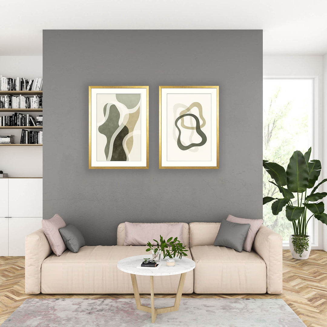 Japandi Abstract Wall Art