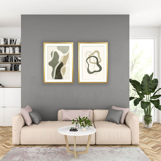 Japandi Abstract Wall Art