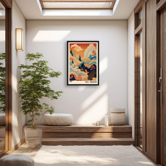 Abstract Japanese Landscape
