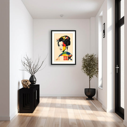 Stylised Geisha Portrait