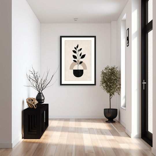 Minimalist Japandi Plant