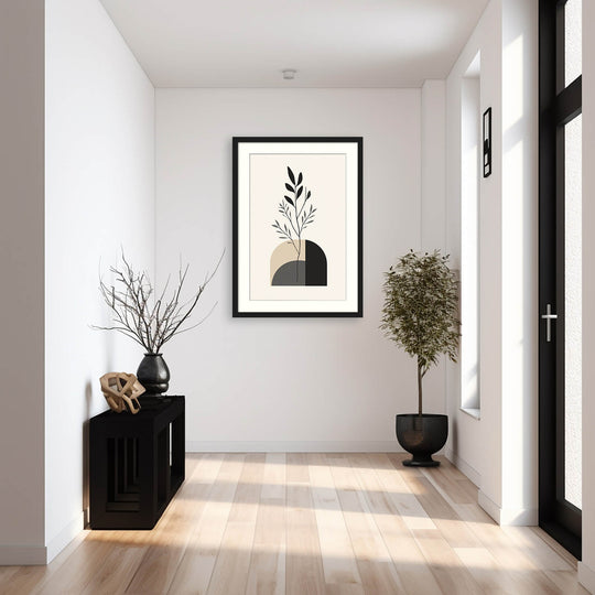 Japandi Botanical Print