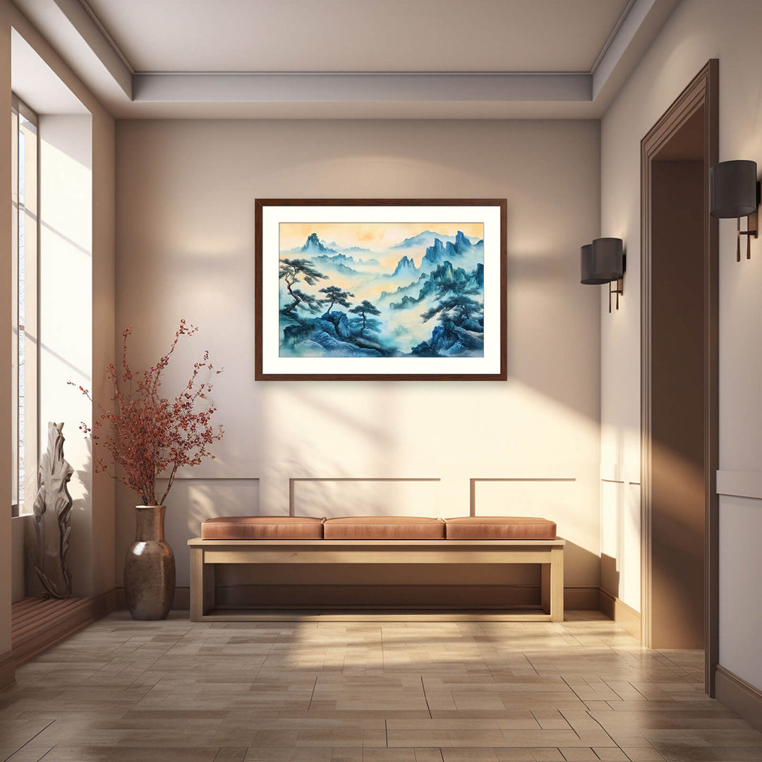 Pine Forest Landscape