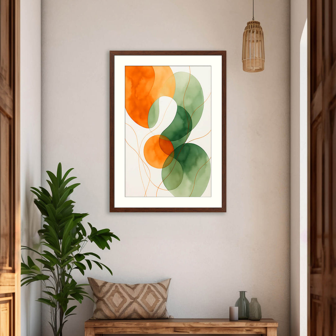 Geometric Circle Print