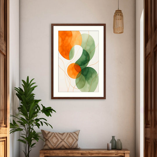 Geometric Circle Print