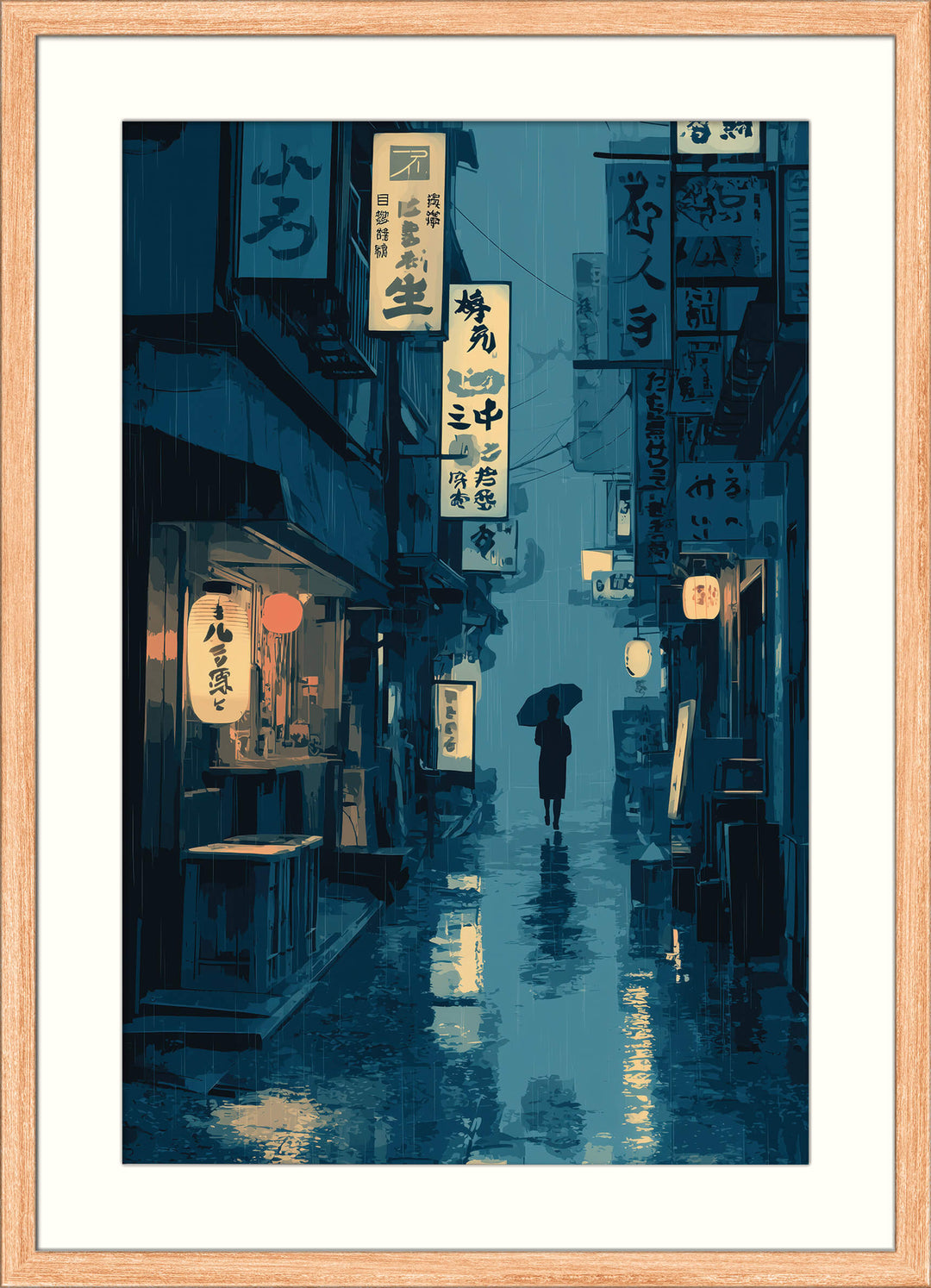 Tokyo in the Rain