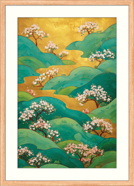 Blossoms in Rolling Hills