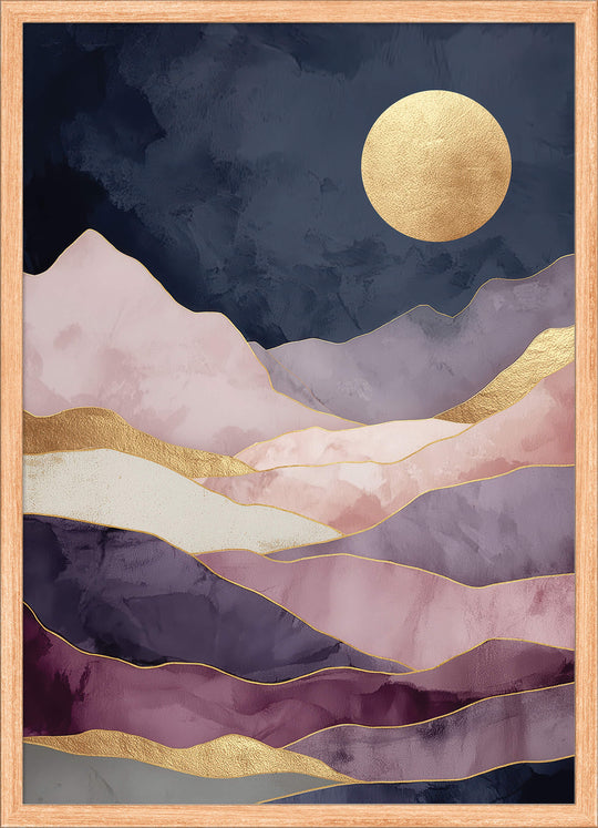 Moon Over Hills