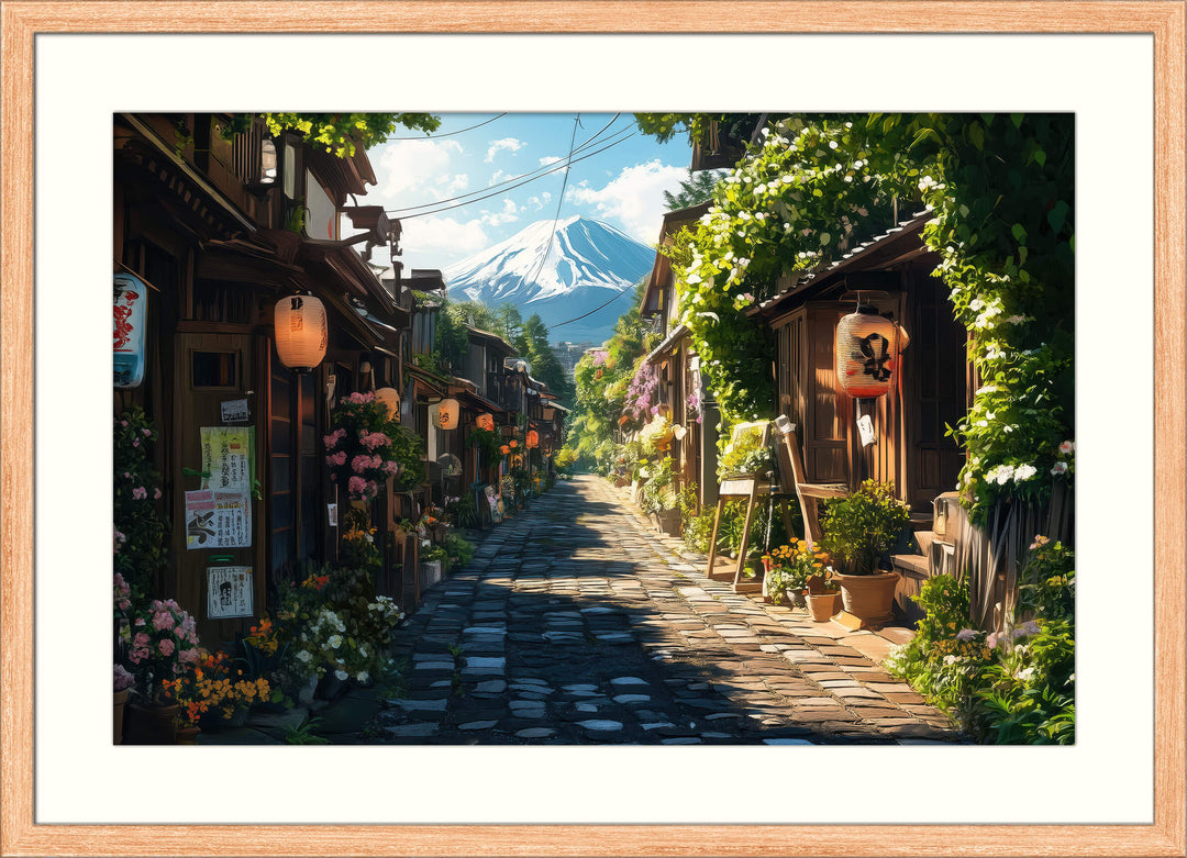 Mount Fuji Cobble Street