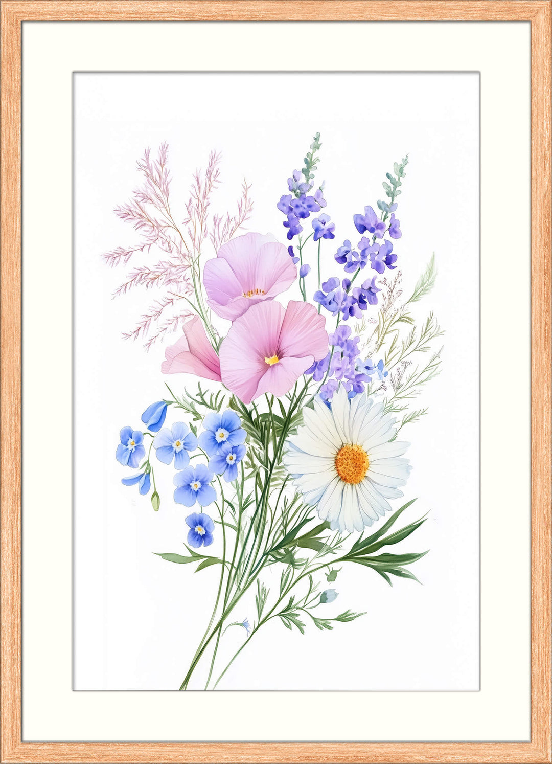 Minimalist Botanical Flower Print