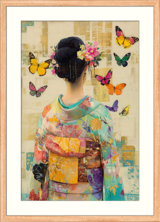 Butterfly Kimono Art