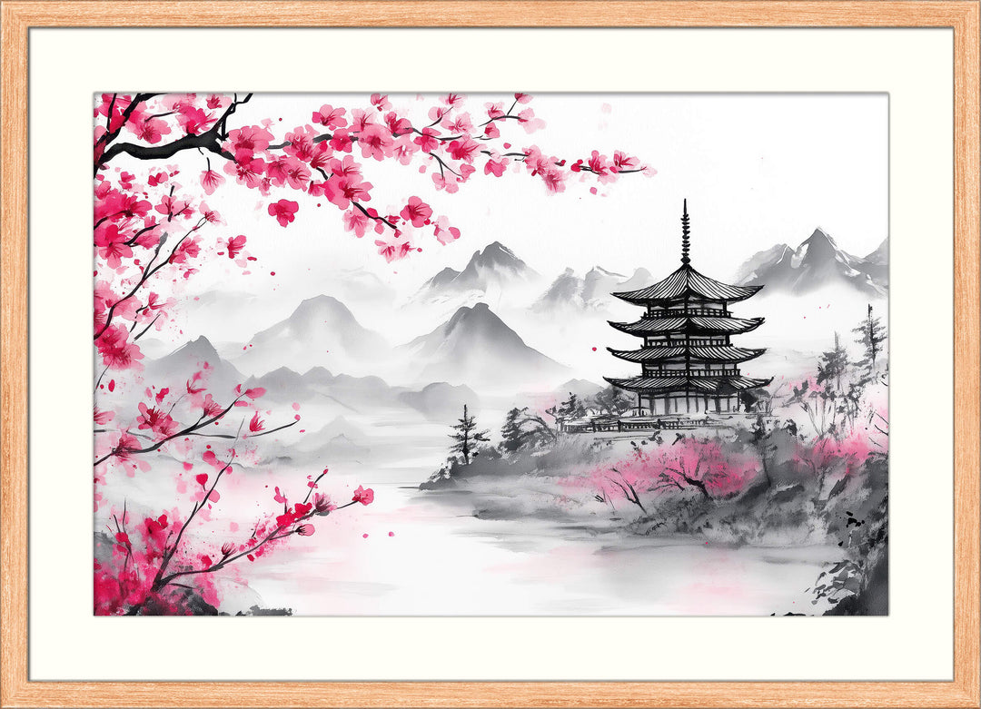 Cherry Blossom Pagoda