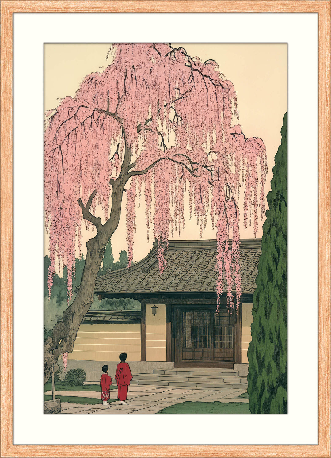 Sakura Temple Gate