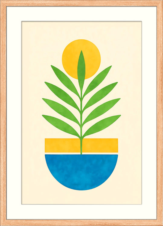 Japanese Plant Wall Art