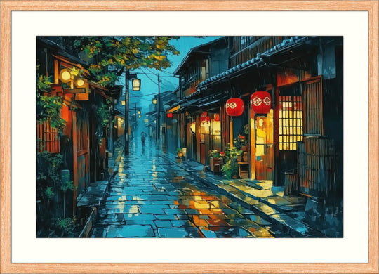 Kyoto Alley in the Rain