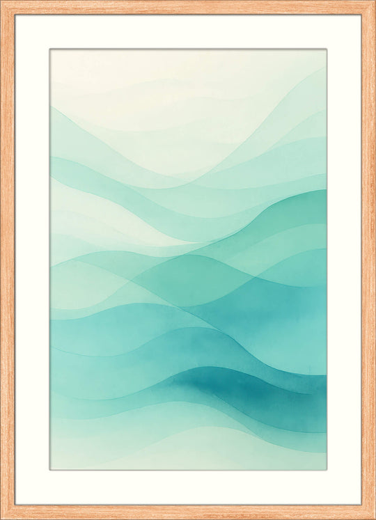 Minimalist Ocean Waves