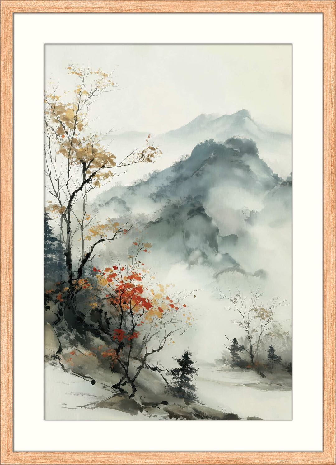 Autumn Misty Mountains