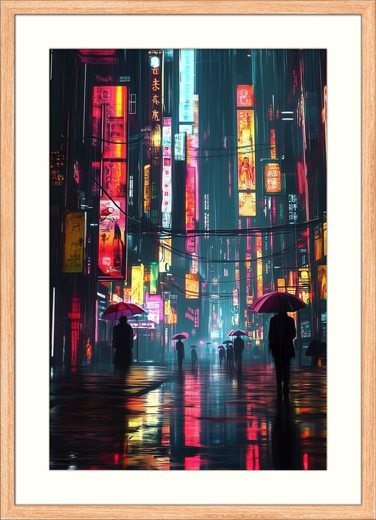Futuristic Neo Tokyo Cityscape