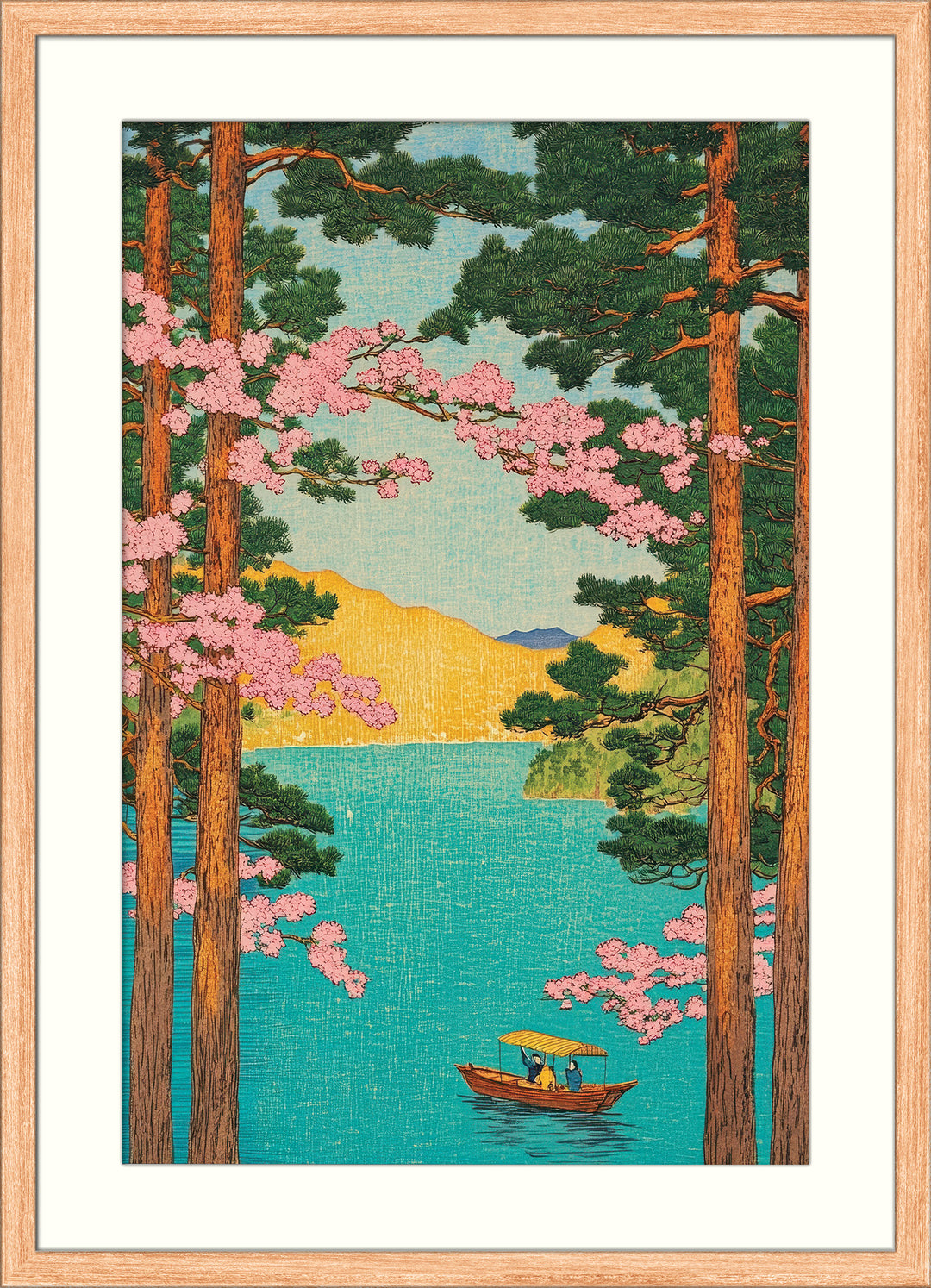 Blossoms Over the Lake