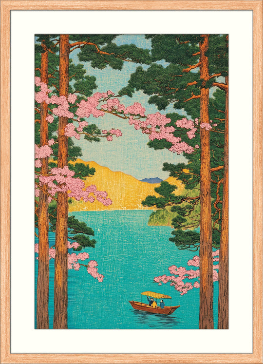 Blossoms Over the Lake