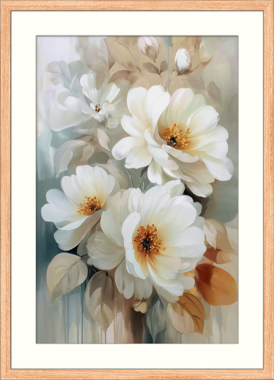 Ivory Bloom Soft Floral