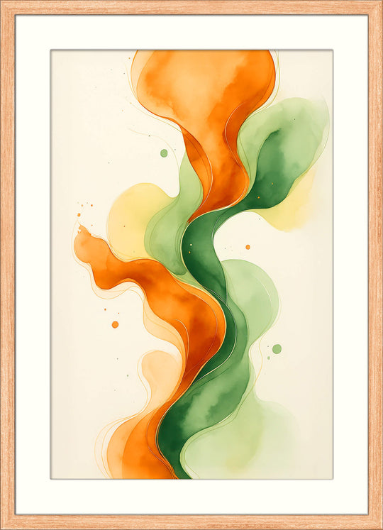 Abstract Watercolor Wall Art
