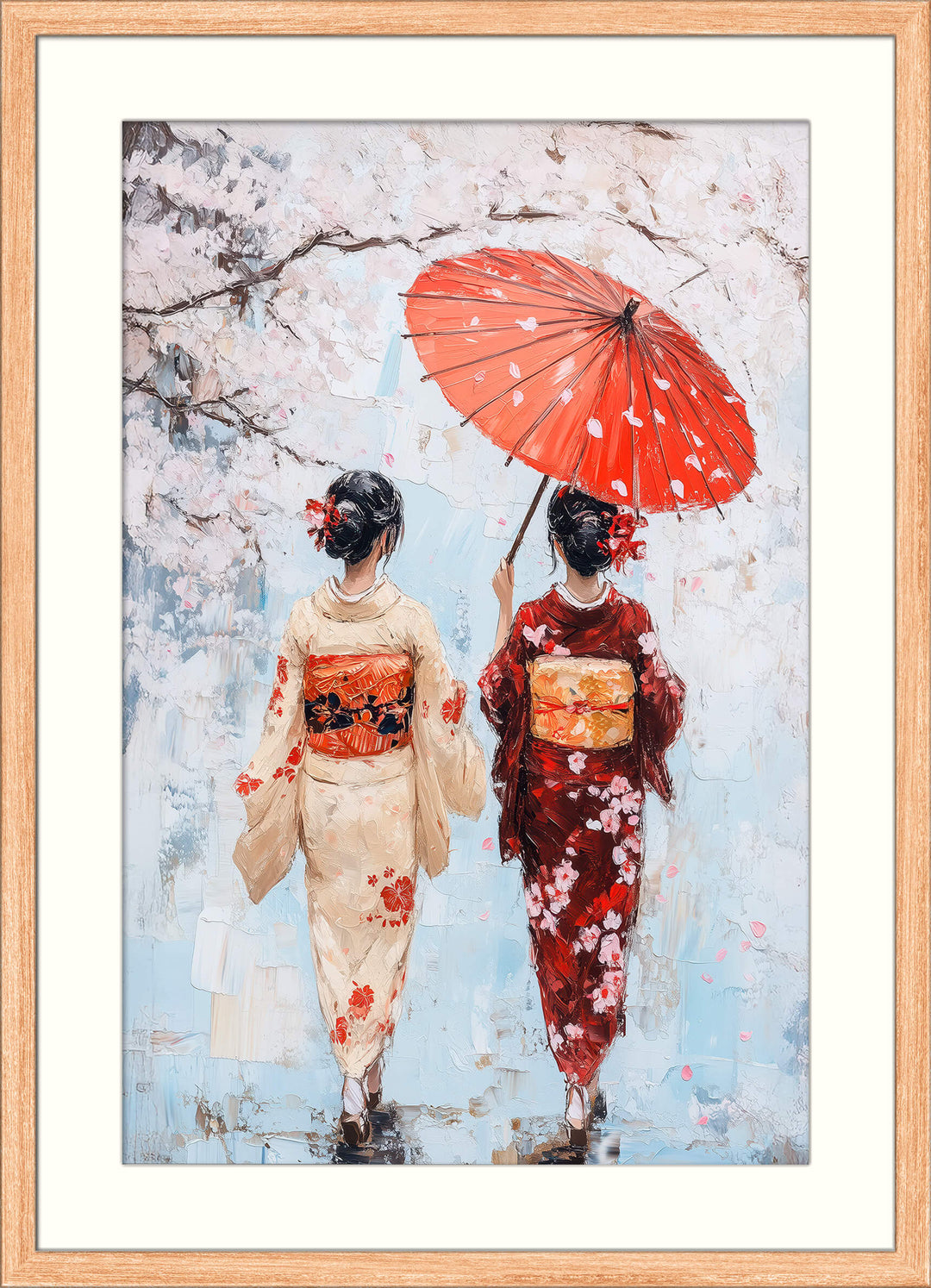 Japanese Kimono Art Print