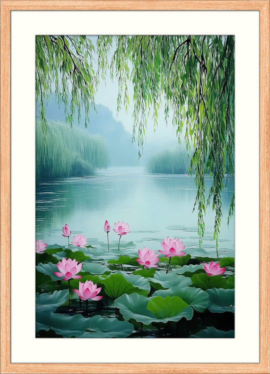 Botanical Water Lily Art