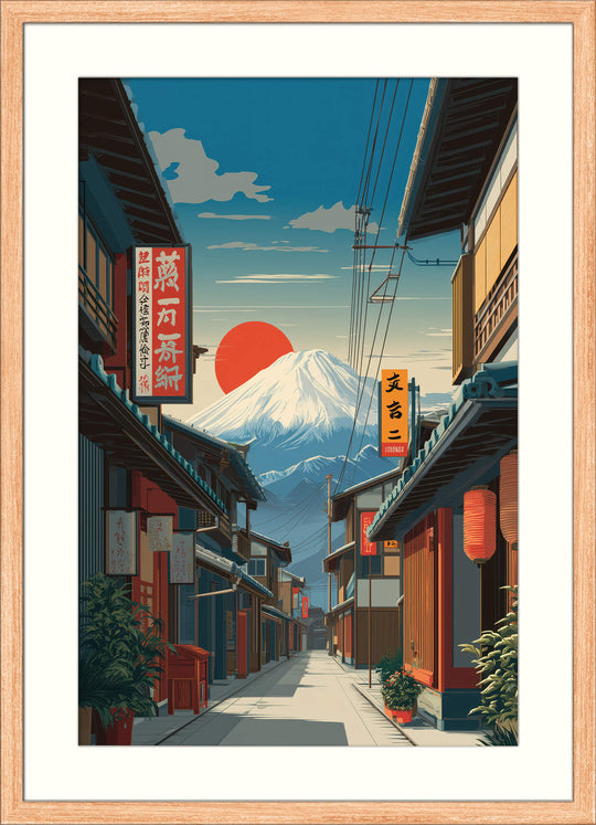 Sunrise Over Fuji
