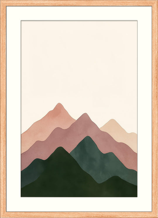 Neutral Mountain Decor