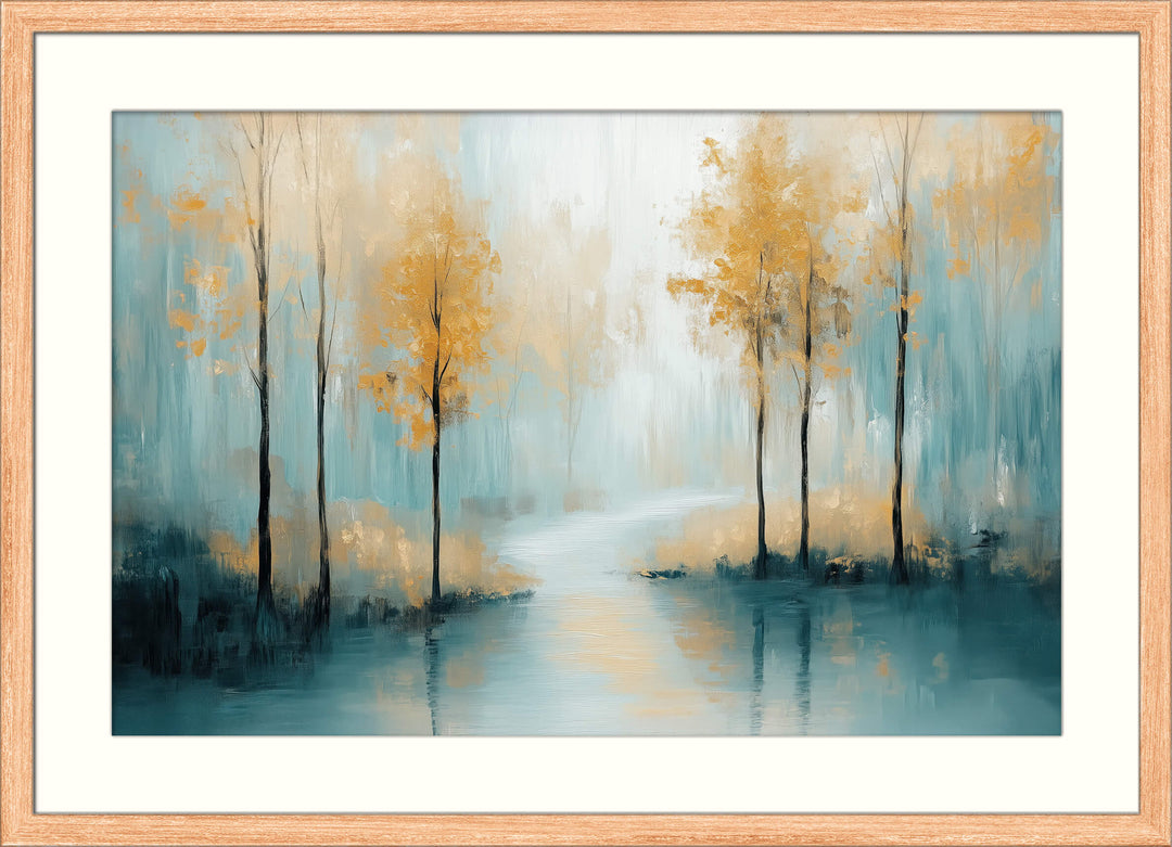 Forest Lake Landscape Print