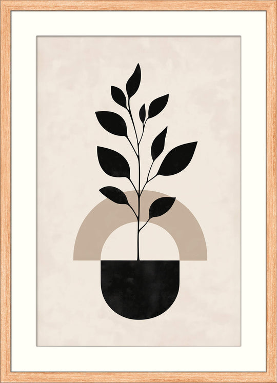 Minimalist Japandi Plant