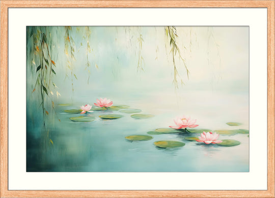 Japanese Water Lily Print