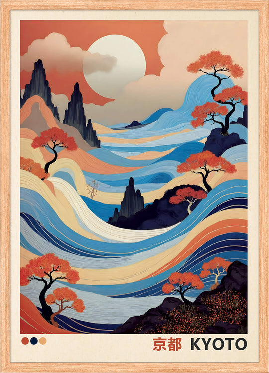 Kyoto Abstract Landscape