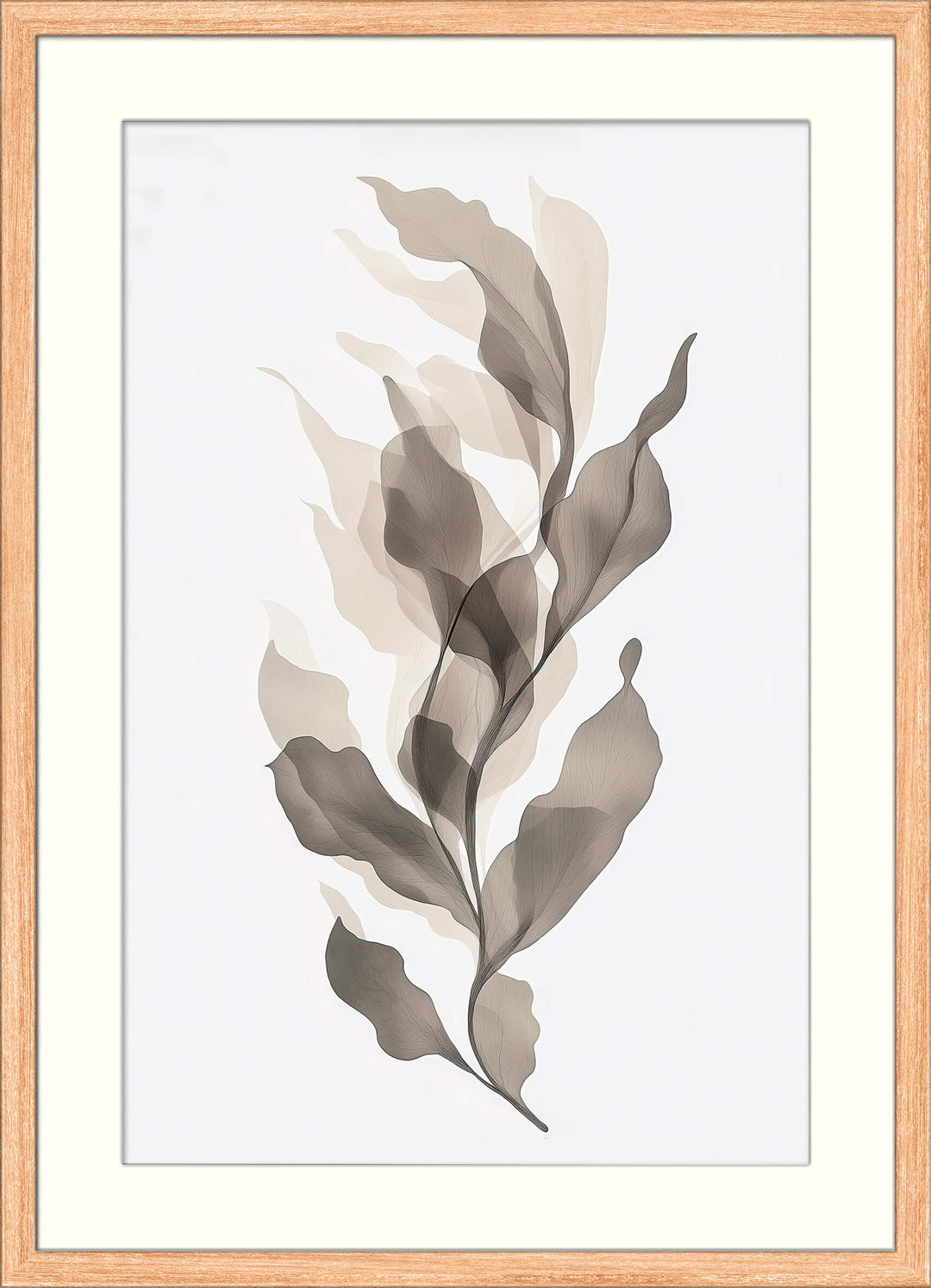 Japandi Botanical Leaves