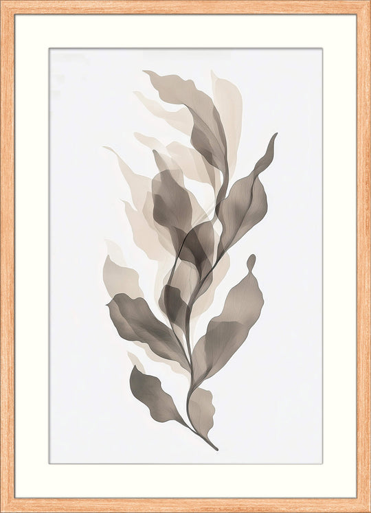 Japandi Botanical Leaves